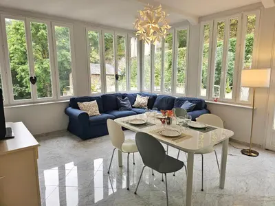 Coin salon dans l'établissement Solovergne - Charme et confort en Auvergne