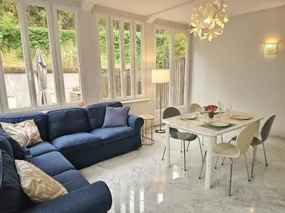 Coin salon dans l'établissement Solovergne - Charme et confort en Auvergne