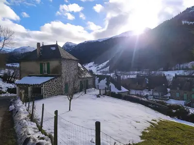 Paysage naturel près de la maison de vacances