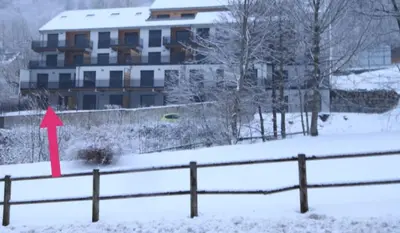 L'établissement Apartement A1 le Mont dore 63240 en hiver