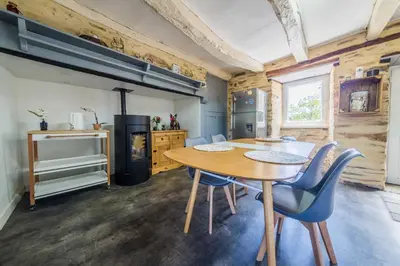 Cuisine ou kitchenette dans l'établissement Villa Pradotte