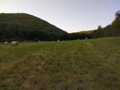 Paysage naturel près de la villa