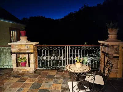 Balcon ou terrasse dans l'établissement Villa Ines