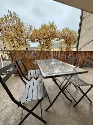 Balcon ou terrasse dans l'établissement Casa Koenig - T2 spacieux & Terrasse en hyper-centre