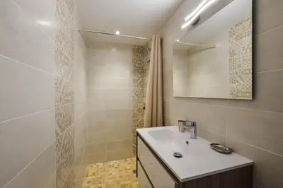 Salle de bains dans l'établissement Manoir la Colombière, exceptional cottage, 25 peoples