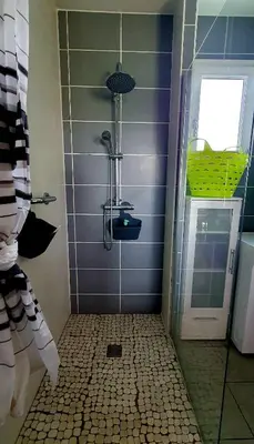 Salle de bains dans l'établissement Au petit Suquet
