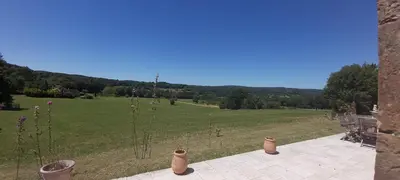 Paysage naturel près de la maison de vacances