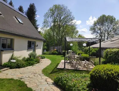 Jardin de l'établissement Maison van Stijn, Gite du Bois I & Gite du Bois II