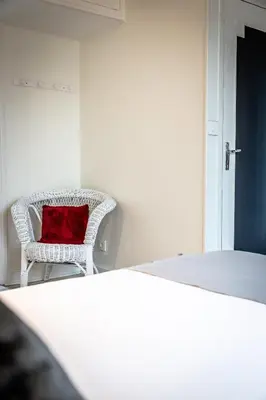Un ou plusieurs lits dans un hébergement de l'établissement Le Valet - 1 Chambre