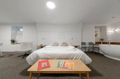Un ou plusieurs lits dans un hébergement de l'établissement Villa Chadourne - Liberation