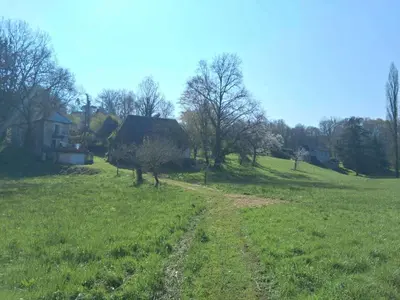 Paysage naturel près de la maison de vacances