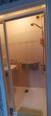 Salle de bains dans l'établissement Le rouge-gorge