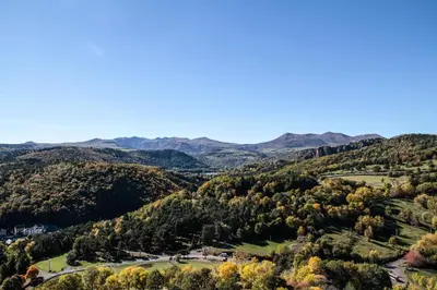 Paysage naturel près de la maison de vacances