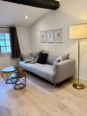 Coin salon dans l'établissement Le Duplex du centre