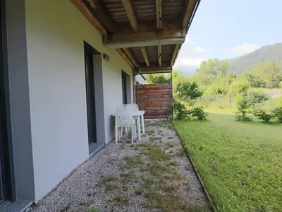 Vue générale sur la montagne ou vue sur la montagne depuis l'appartement