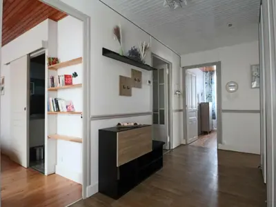 Cuisine ou kitchenette dans l'établissement Maison 3* cosy au centre de La Bourboule pour 6 pers. - FR-1-858-13