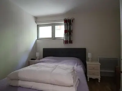 Un ou plusieurs lits dans un hébergement de l'établissement Duplex cosy au cœur de La Bourboule, jusqu'à 6 personnes - FR-1-858-32