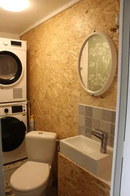 Salle de bains dans l'établissement Chouette Bourboule 2 chambres, 6 pers, terrasse