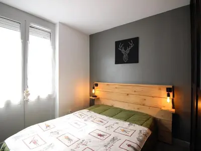 Un ou plusieurs lits dans un hébergement de l'établissement Appartement T2 Centre-Ville, 6 Couchages - FR-1-415-189