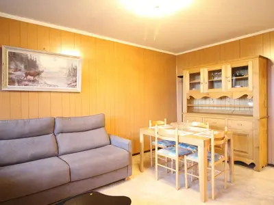 Cuisine ou kitchenette dans l'établissement F2 avec Parking et Animaux Acceptés au Mont-Dore - FR-1-415-195