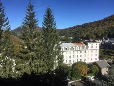 Vue générale sur la montagne ou vue sur la montagne depuis l'appartement