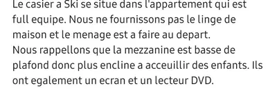 Plan de l'établissement Cocon Oscar et Petrus au Lioran