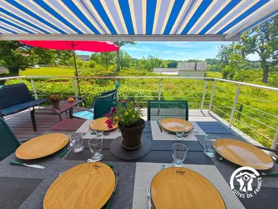 Balcon ou terrasse dans l'établissement La Maison d'à côté