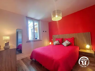 Un ou plusieurs lits dans un hébergement de l'établissement La Maison d'à côté