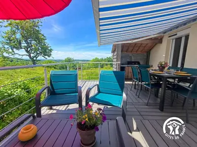 Balcon ou terrasse dans l'établissement La Maison d'à côté