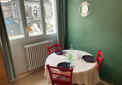 Plan de l'établissement Agréable appartement au coeur du Mont-dore