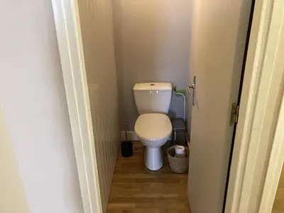 Salle de bains dans l'établissement Studio montagne