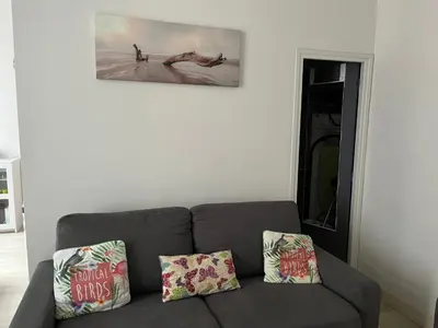 Coin salon dans l'établissement STUDIO Centre Ville MONT DORE