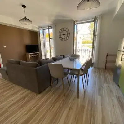 Appartement en plein centre de la Bourboule avec parking privé