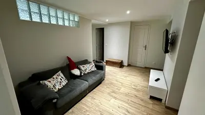 Coin salon dans l'établissement Le Loft