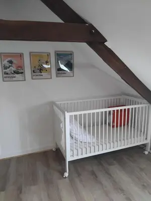 Un ou plusieurs lits dans un hébergement de l'établissement Gîte familial le Puy des Druides