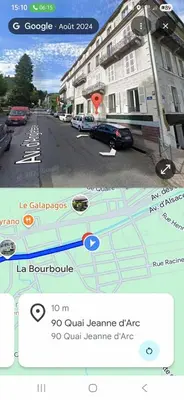Quartier de l'appartement ou autre quartier proche