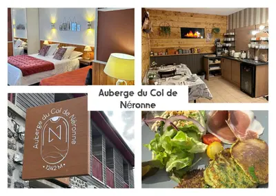 Plan de l'établissement Nuit paisible au Col de Néronne