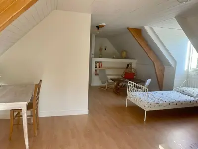 Un ou plusieurs lits dans un hébergement de l'établissement La Villa Enjoy a Lot - Maison de Campagne dans le