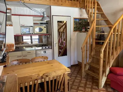 Cuisine ou kitchenette dans l'établissement Duplex 3 chambres Griou centre station