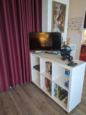 Télévision ou salle de divertissement dans l'établissement Comme à la maison - Plein sud - Pied des pistes