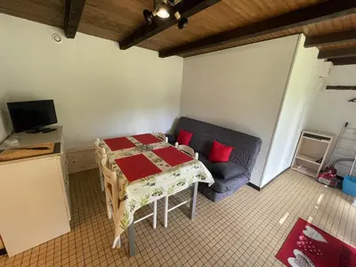 Télévision ou salle de divertissement dans l'établissement T2 Vassiviere