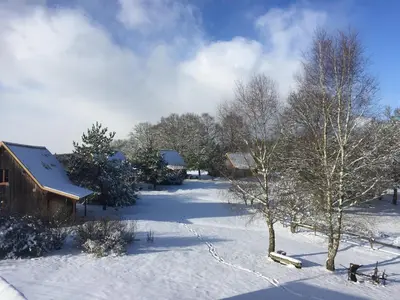 L'établissement Chalet de l empereur en hiver