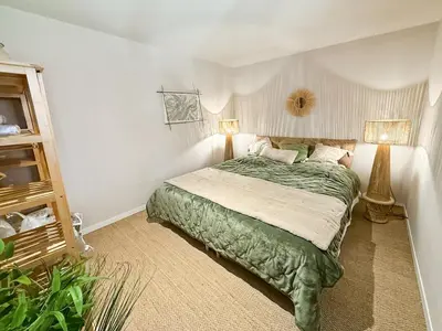 Un ou plusieurs lits dans un hébergement de l'établissement Chalet sur les pistes du Lioran, 8pers
