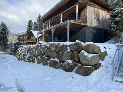 L'établissement Chalet sur les pistes du Lioran, 8pers en hiver