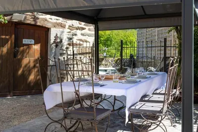 Plan de l'établissement Gîte de Prestige dans un Fort, Jacuzzi, 8 pers