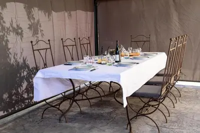 Boissons dans l'établissement Gîte de Prestige dans un Fort, Jacuzzi, 8 pers