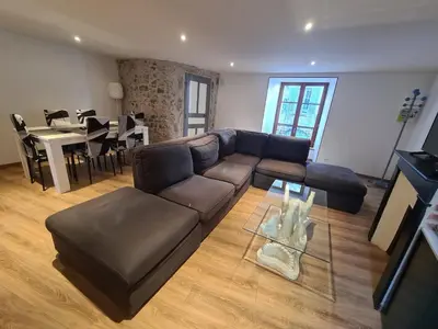 Coin salon dans l'établissement Maison du Beffroy