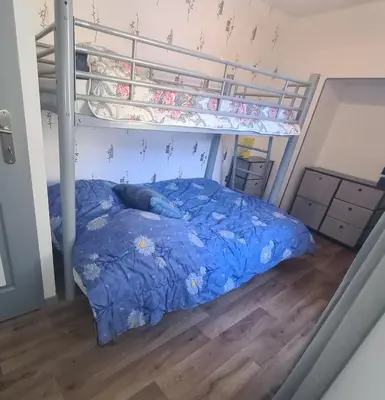 Un ou plusieurs lits dans un hébergement de l'établissement Maison du Beffroy
