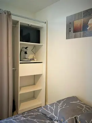 Un ou plusieurs lits dans un hébergement de l'établissement Studio dans l'hypercentre de Limoges
