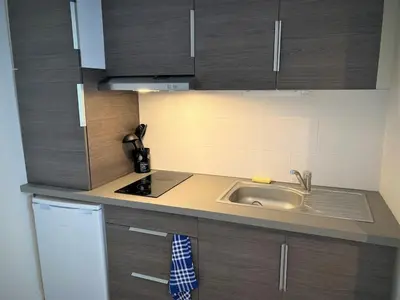 Cuisine ou kitchenette dans l'établissement Studio dans l'hypercentre de Limoges